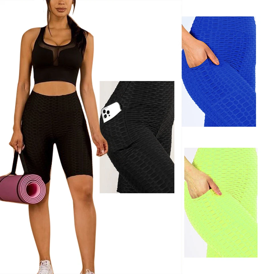 Women's Brazilian Biker Shorts Activewear Fitness Running Stretch Shorts