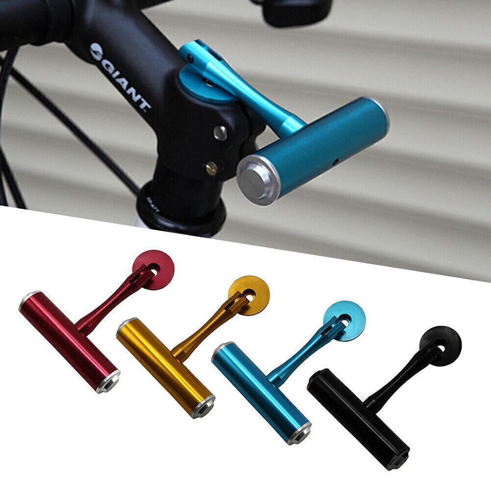 MTB Cycling Bike Bicycle Light Handle Bar Extender Mount Lamp Bracket