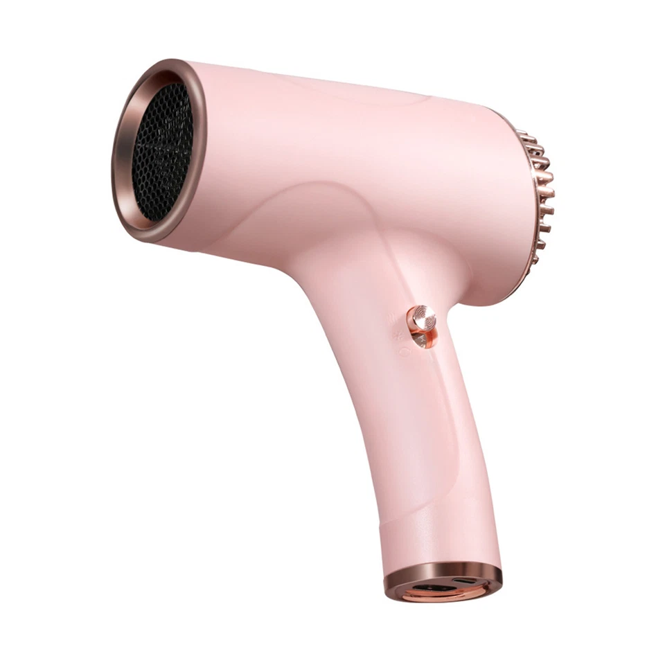 Portable Rechargeable Cordless Mini Hair Dryer handheld Cool/Warm hair Dryer - Image 4 of 4