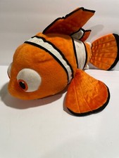 Nemo Plush /Stuffed Disney Store 17" Finding Nemo Clown Fish
