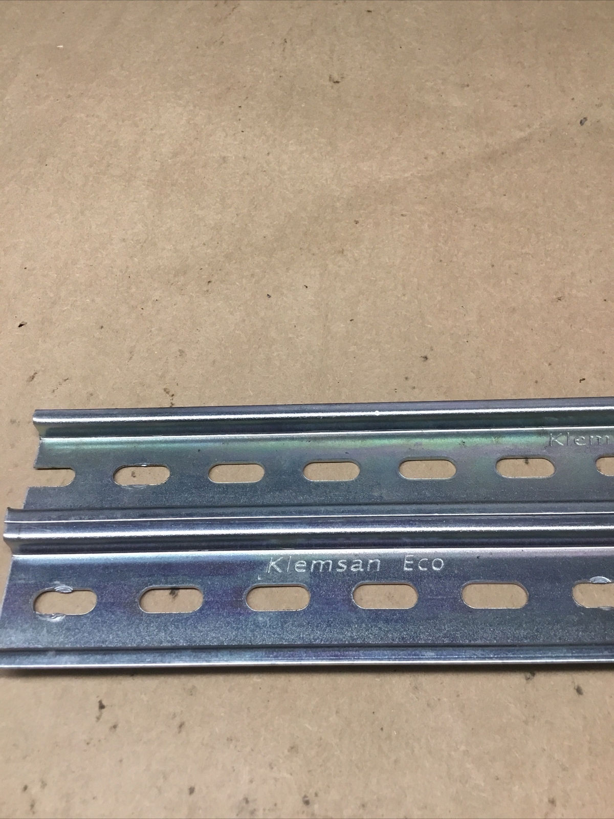 KLEMSAN DIN Rail 16-1/2 In, 13-1/2 In Length #722F95