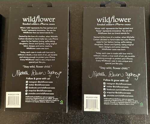 WildFlower Case IPhone 11 ProMax Case Lot of 5 Limited Edition - Picture 7 of 9
