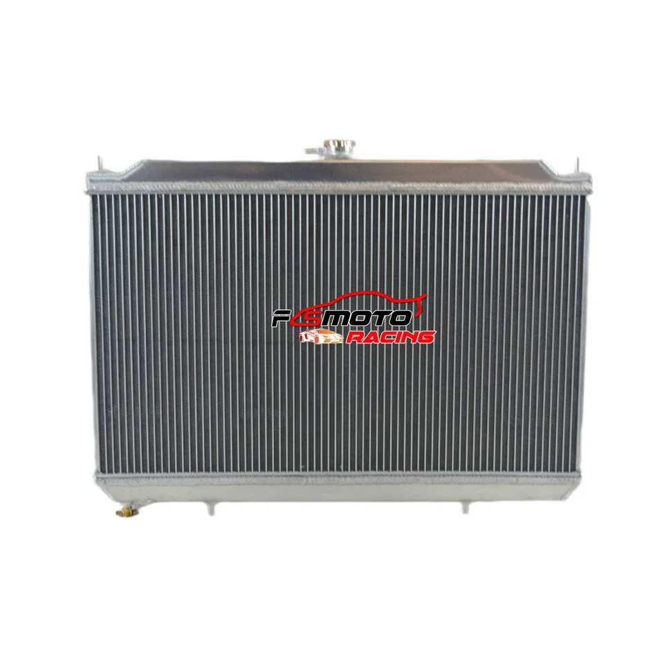 Radiador de aluminio para Nissan Máxima 2000-2003 / Infiniti I35 I35 2002-2004 V6 AT Foto 4 de 4