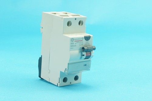 GE 604303 DIFF-O-JUMP DOJA240 residual current circuit breaker 2 pole 40A 300mA