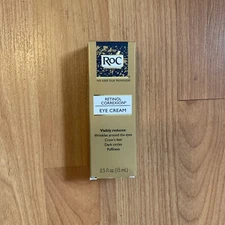 RoC Retinol Correxion Eye Cream Line Smoothing Anti-Aging Treatment 0.5 fl oz