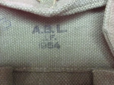 British Korean War dated Web Gear