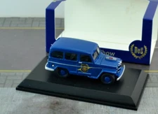 BOS 87012 Willys Jeep Station Wagon MICHIGAN State Police HO Scale 1:87