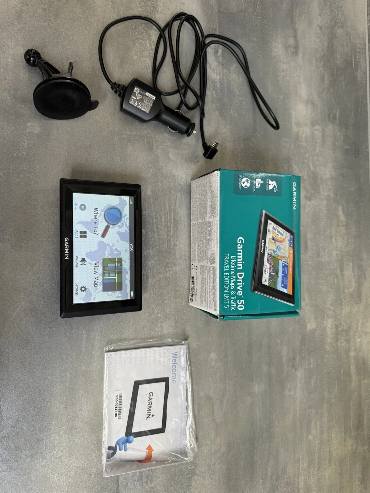 Garmin Drive Smart 50 LMT GPS Sat Nav Travel Edition 5” Lifetime Maps