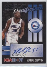 2020-21 Panini NBA Hoops Great SIGnificance Marial Shayok #GS-MSH Auto 15ee