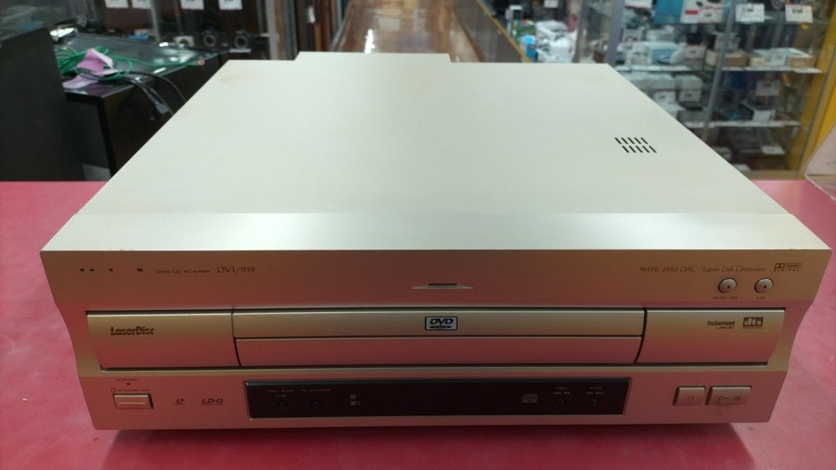 Pioneer DVL-919 DVD LD Combo LaserDisc Player Vintage Tested