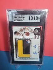 2022-23 Leaf Trinity #PA-RR1 - Ryan Rollins RPA Holo Silver #'d/15 SGC 10/10