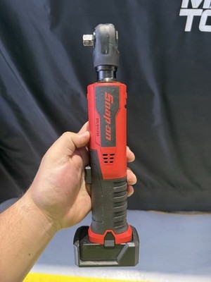 Snapon 14.4 V 3/8 Drive MicroLithium Cordless Ratchet (Tool Only) (Red)