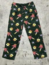 SPONGEBOB Fleece Polyester LOUNGE SLEEP PAJAMA PANTS XL