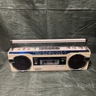 Sanyo M7770K Portable Radio Boombox Japan  VTG Parts or Repair READ