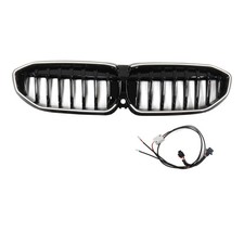 Single Slat Grill LED Schwarz passend f�r BMW 3er G20 G21 19-22