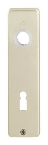 Hoppe Aluminium-Kurzschild-Paar 202KP/AP, Buntbart, FüR InnentüRen -... 1 Paar-image