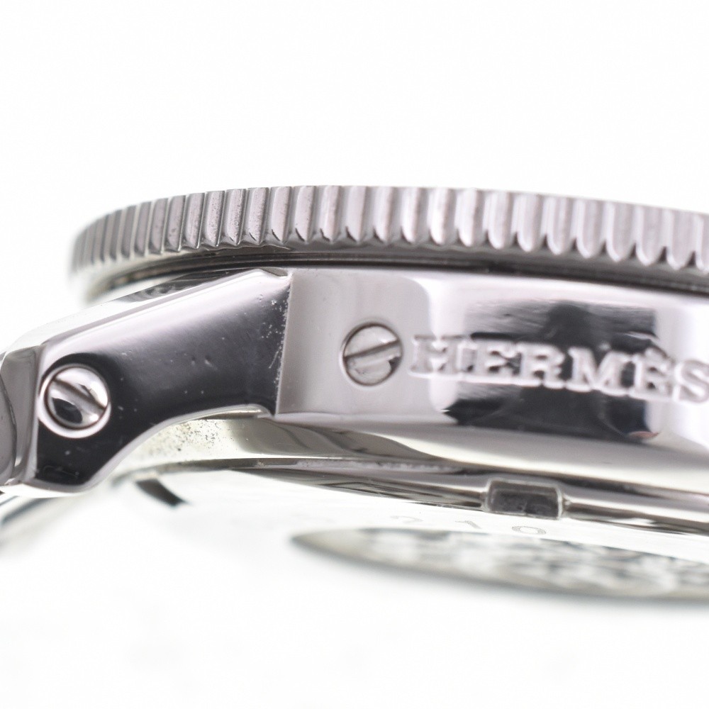 discount HERMES Clipper diver CL5.210 Date blue Dial Ladies Watch L#142790 thumbnail 8