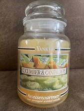 Yankee Candle Retired CUCUMBER & CANTALOUPE~L...