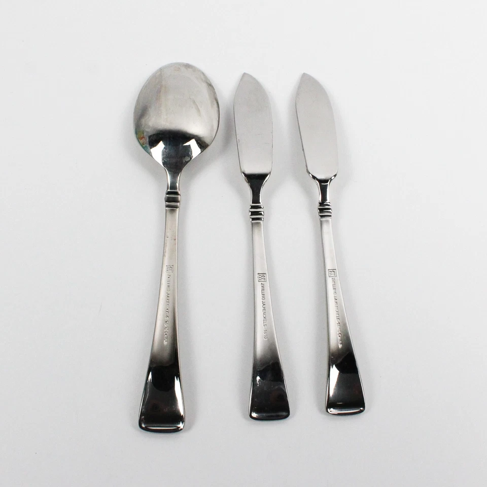 Lotto Di 3 J A Henckels (Zwilling) Angelico (Inossidabile) Assortiti Posate - Immagine 2 di 4