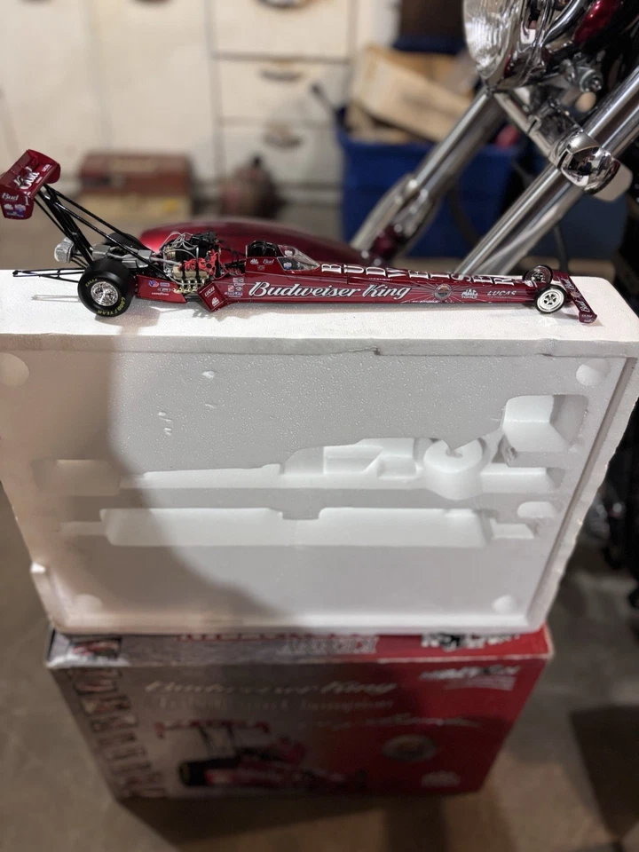 Artículo de coleccionistas adultos, Kenny, Bernstein, Dragster, con estante y fotografías. � Foto 3 de 4