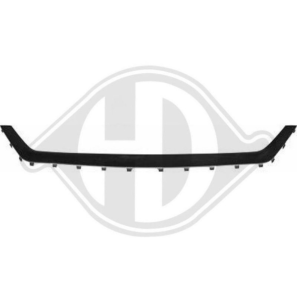 1X Zier /Schutzleiste StoßFäNger Diederichs 6601152 FüR Toyota Vorne-image