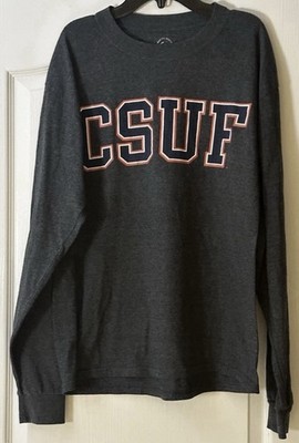 (Lot of 2) CSUF Bundle, 2 Adult Medium Cal State Fullerton Titians Gray Shirts