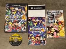 Mario Party 4 Nintendo Gamecube Complete CIB Authentic Very Good Shape Clean