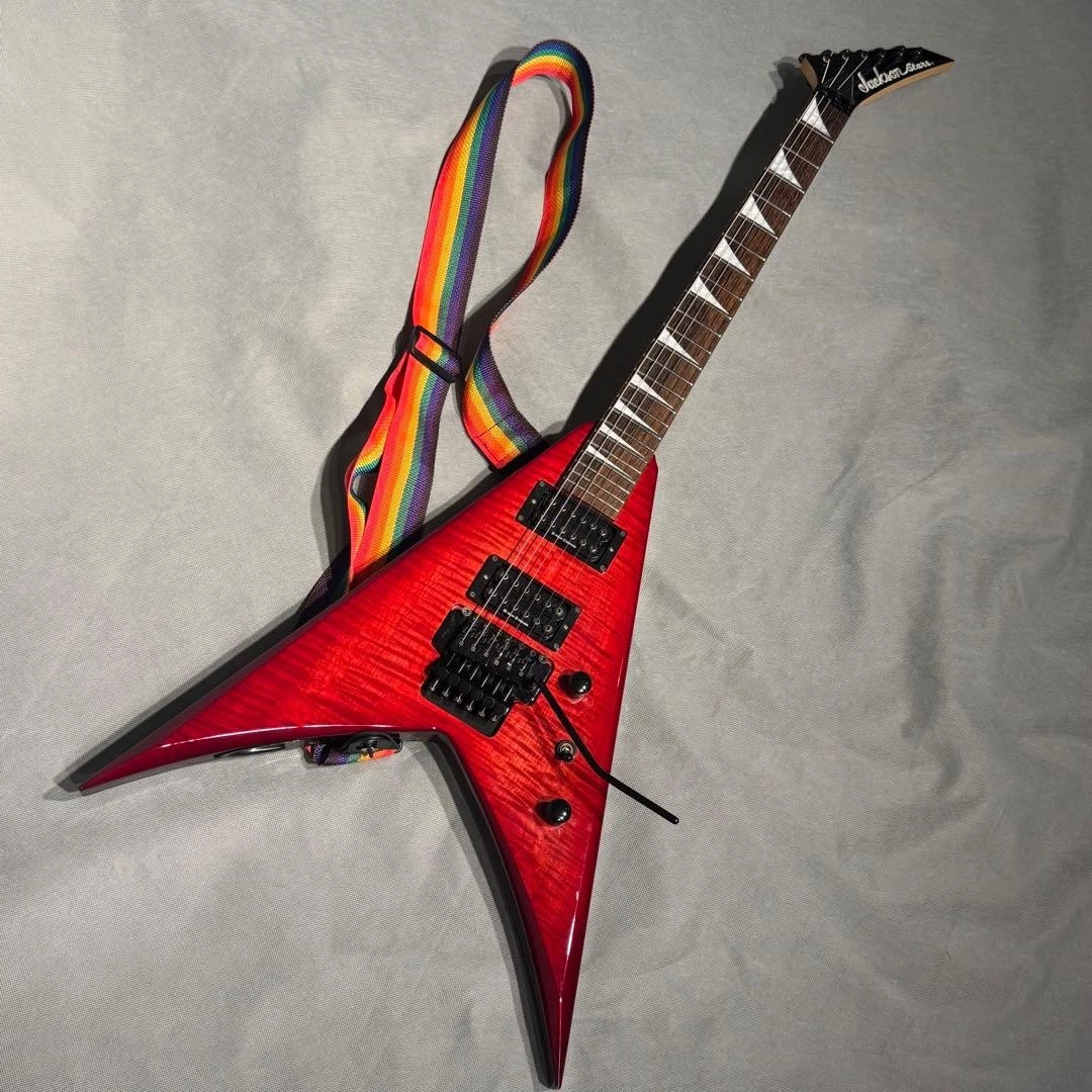 Jackson Stars 日本製 red 杰克逊星星红色电吉他| eBay