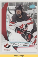 2019 Upper Deck Team Canada Juniors Blue Loren Gabel #49 READ 0v7
