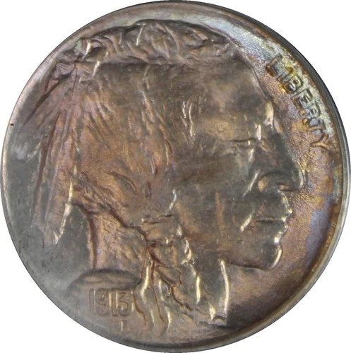 1913 MS65 Buffalo Nickle, Type 1 PCGS 8409522