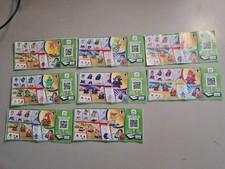 Ü EIER KOMPLETTSERIE 8 Stk. BPZ OSTERN 2020 DEUTSCHLAND GEBRAUCHT