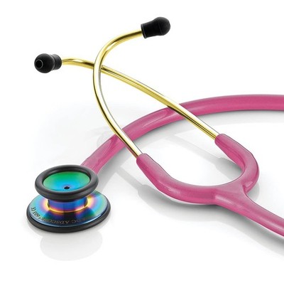 Adscope 603 Clinician Stethoscope, Iridescent Metallic Raspberry, With Tunabl...
