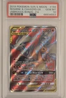 PSA 10 2019 Pokémon Sun & Moon Reshiram & Charizard GX #194 FA Unbroken Bonds