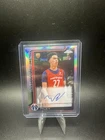 2025 Topps Chrome Refractor Will Riley Auto Autograph RC Rookie