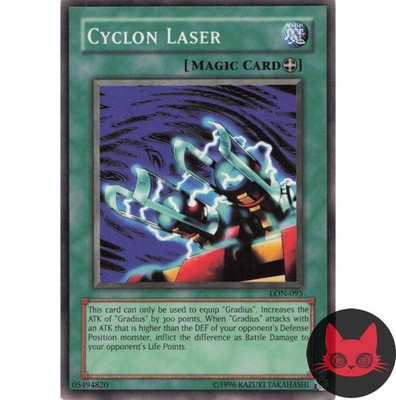 Yugioh Cyclon Laser LON-095 Common NM
