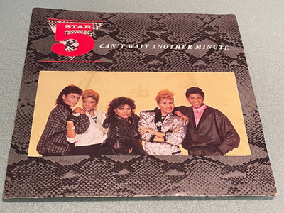 Five Star - Can't Wait Another Minute - Vinyl Record 7'' Single - 1986 5 Star