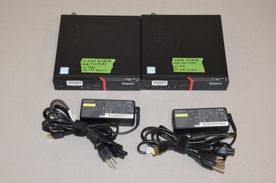 Lot 2 Lenovo ThinkCentre M700 Tiny Intel i5-6500T Quad Core 8GB DDR4 (NO SSD)