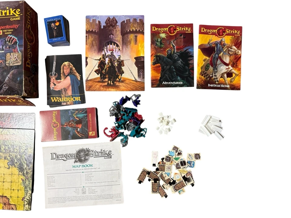 Dragon Strike Board Game 1993 Dungeons & Dragons 99% Complete - Image 3 of 3