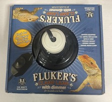 Fluker's Repta-Clamp Lamp 8.5-Inch Ceramic with Dimmable Switch , 150 watts
