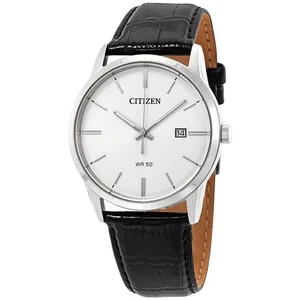 Citizen Montres pour hommes à cadran blanc à quartz BI5000-01A