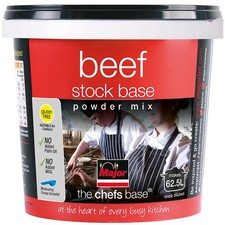 Major Gluten Free Beef Stock Powder Mix | 1x1kg | Free Delivery