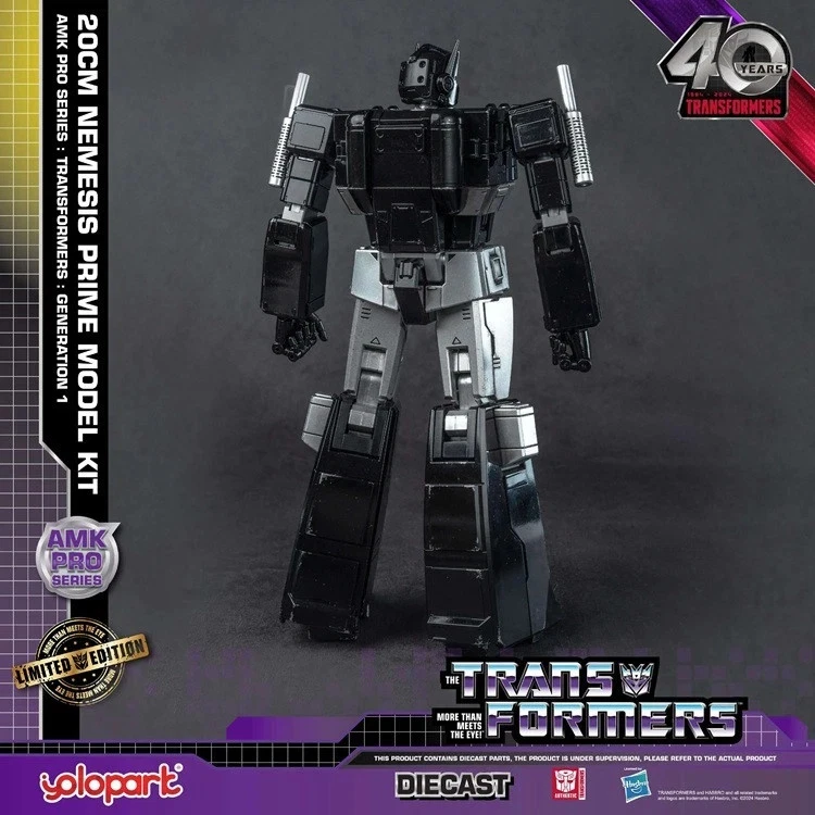 Transformers G1 Generation One Amk Pro Nemesis Prime Plástico Model Kit Yolopark - Imagen 3 de 4