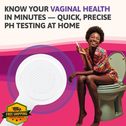 Exploro Vaginal pH Test Strips BV Yeast Infection Kit At Home 15 Count - Afbeelding 2 van 3