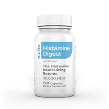 Omne Diem Histamine Digest DAO 30000 HDU - 120 Caps - Histamine Neutralizing ...