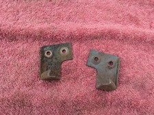 1936 1937 1938 1939 1940 Chevy Truck Front Hood Latch Bracket Grille Shroud Pair