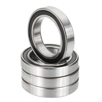 6805-2RS Rillenkugellager 25X37X7Mm, 4 Stk., FüR Elektromotor, Schwarz & Silber