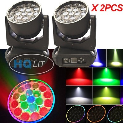 19x15w Rgbw 4 in 1 Zoom Beam Wash Light Strip Ring Effect Led Moving Head light