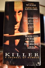 Killer: A Journal of Murder (VHS, 1997) - James Woods, Robert Sean Leonard - NEW