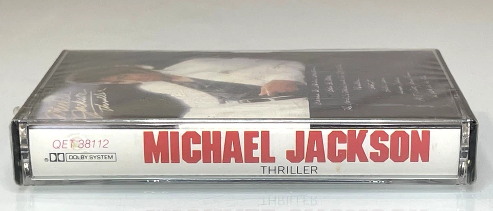 SEALED Michael Jackson – Thriller QET 38112, 1st edition US Cassette 1982 Epic - Image 3 of 4