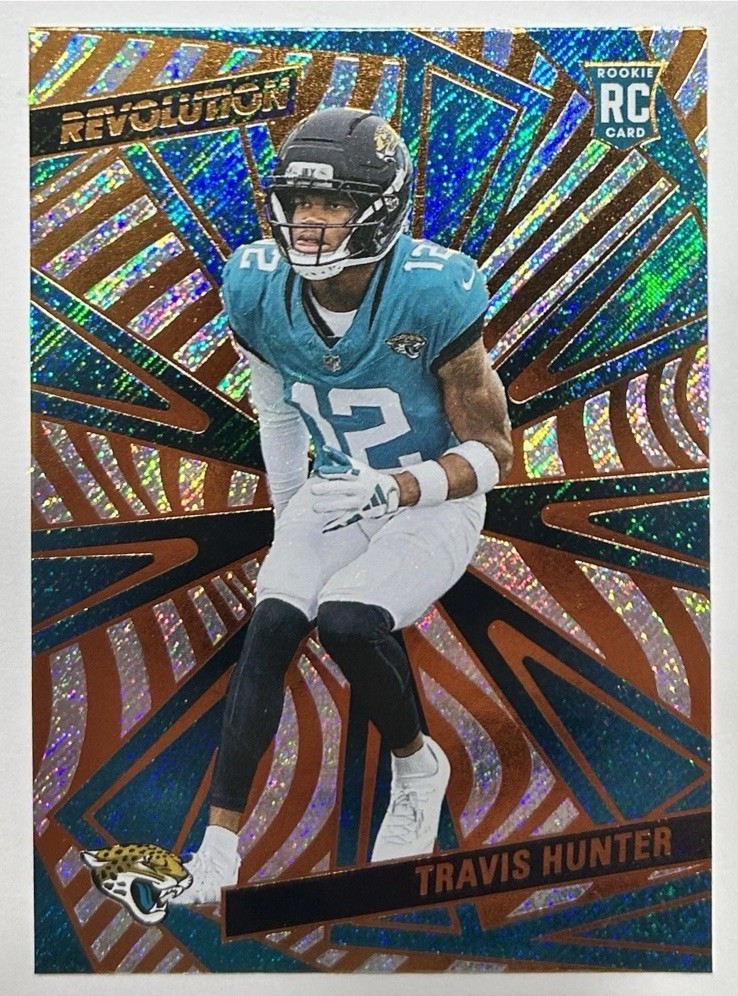 REVOLUTION レボリューション 2025 Panini Revolution Travis Hunter Swirl Rookie RC #242